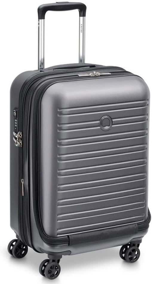 Paris - SEGUR 2.0 - Valise Cabine Rigide Extensible - 55x35x30 cm - 51 litres - S - Gris Business Small Extensible Business Gris