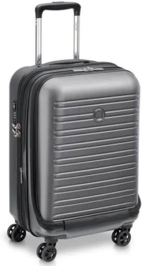 Paris - SEGUR 2.0 - Valise Cabine Rigide Extensible - 55x35x30 cm - 51 litres - S - Gris Business Small Extensible Business Gris