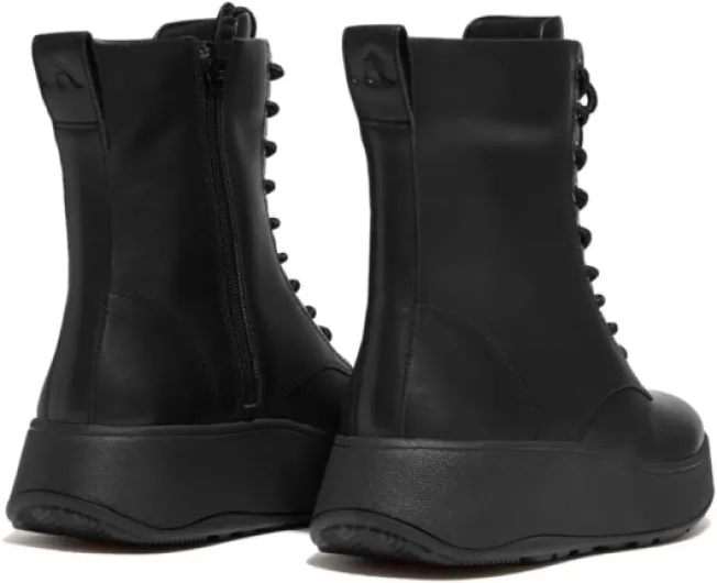 F-Mode - Bottines en Cuir Noir 39 EU Noir