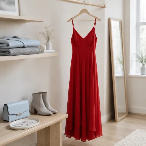 Comment sublimer une robe rouge Asos pour un style tendance et maîtrisé