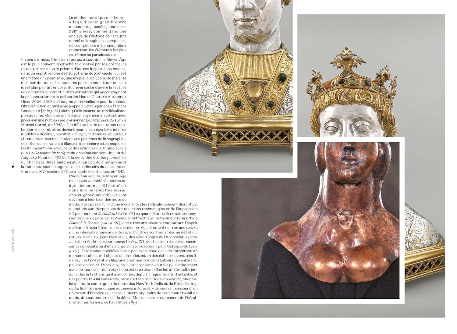 Louvre couture: Objets d'art, objets de mode