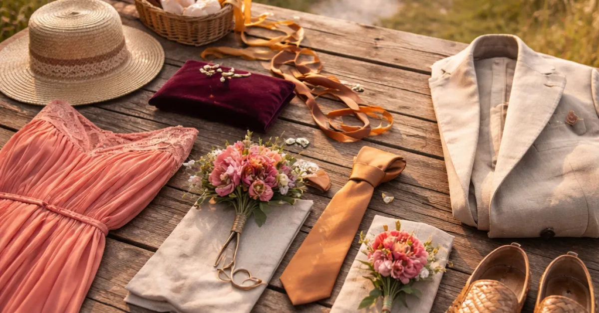 S'habiller pour un mariage champêtre : les nouvelles règles du jeu