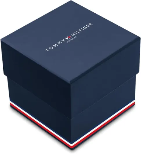 Tommy Hilfiger Montre Analogique Multifunction à Quartz pour Femme avec Bracelet en Acier Inoxydable - Disponible en Version Or ou Argent Silver