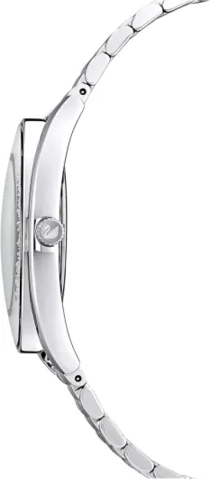 Swarovski Crystalline Collection Watch Crystalline Aura Montre Edelstahl Silberton