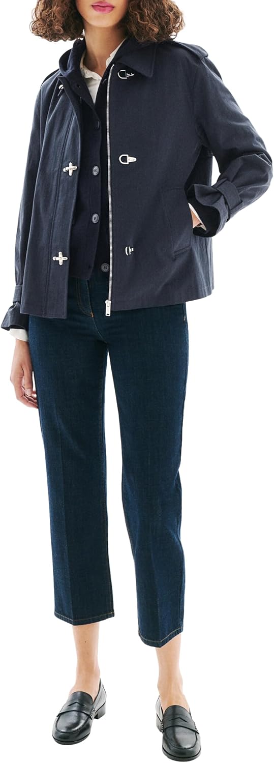 252g-goeland Trench Femme 40 SKY CAPTAIN
