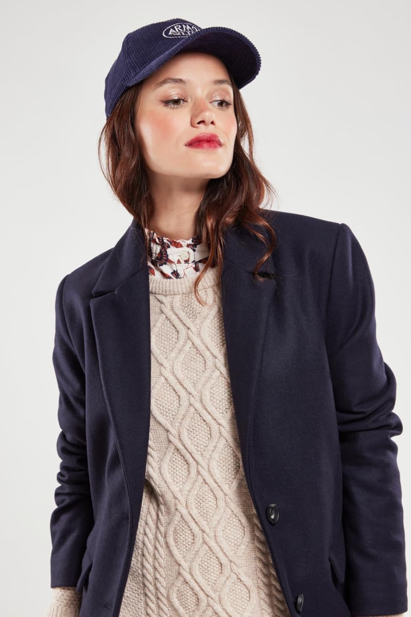 Veste blazer - drap de laine 40 Seal