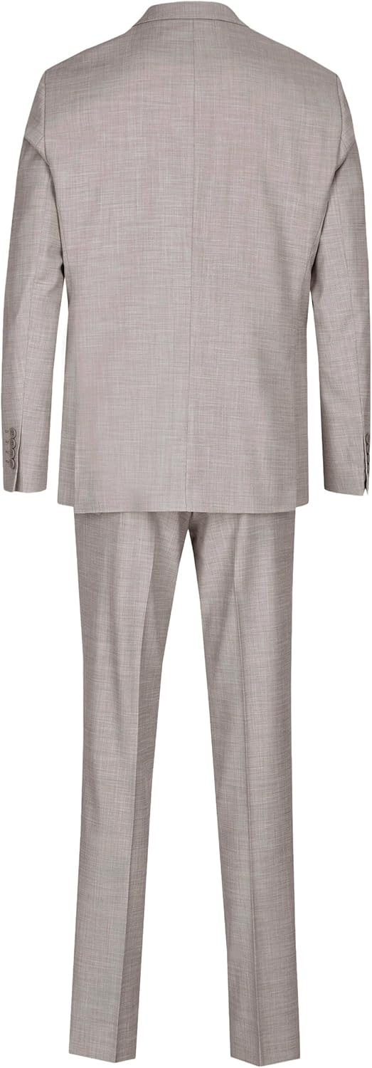 Steffen Klein Herren Business Anzug 3-teilig Dreiteiler mit Weste 54 Sable