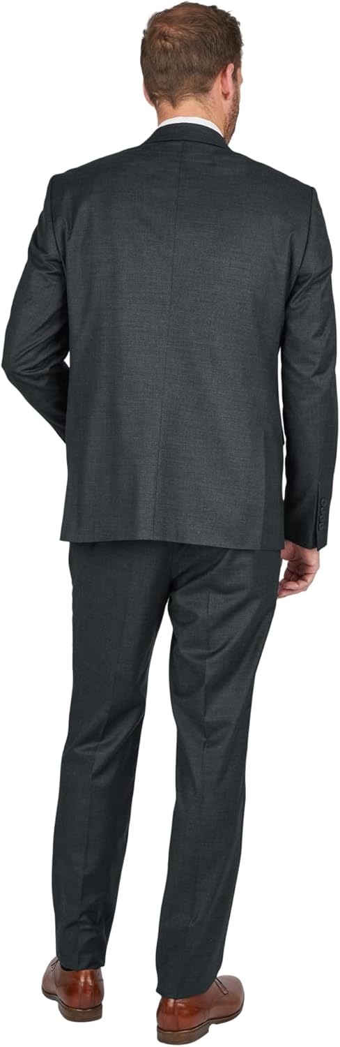 Steffen Klein Costume pour homme Coupe régulière élastique, anthracite, 106