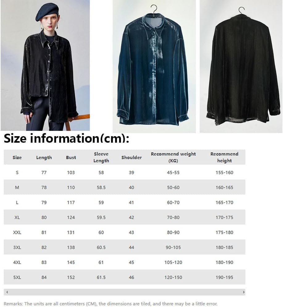 Haut de gamme en velours de soie pour femme Printemps Automne Chemise à manches longues Lisse Doux Mode Jeunesse Blouse légère Luxe Femme Wear L Violet