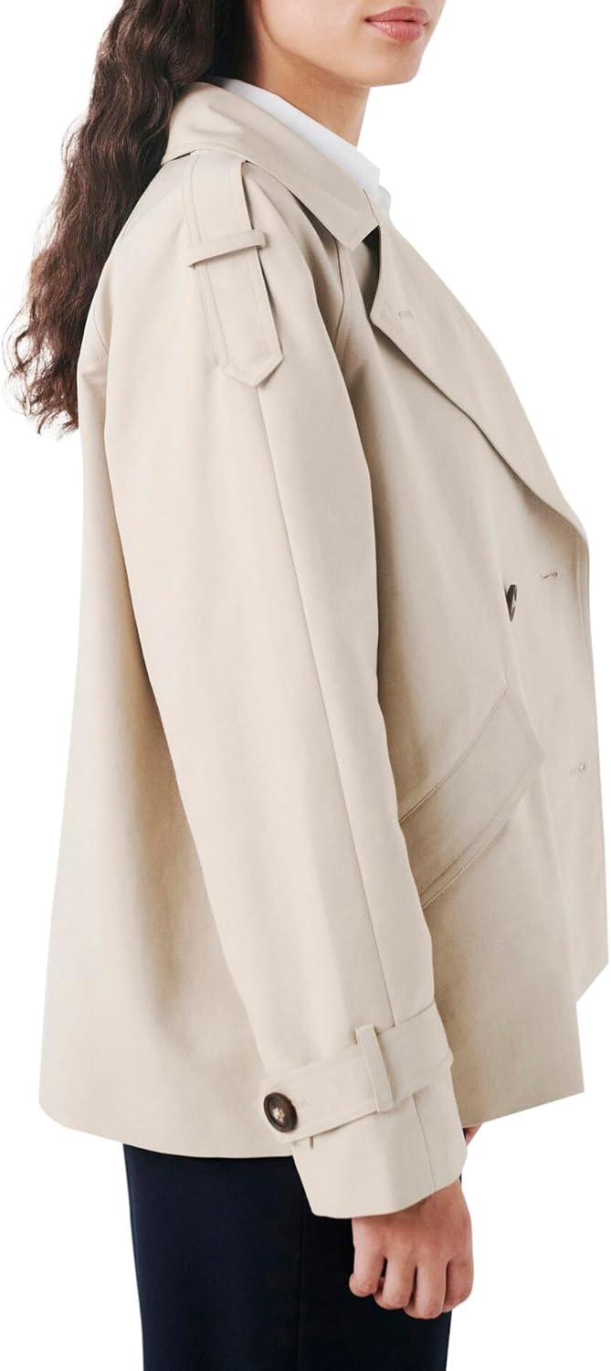 242g-gourmand Trench Femme 42 BEIGE