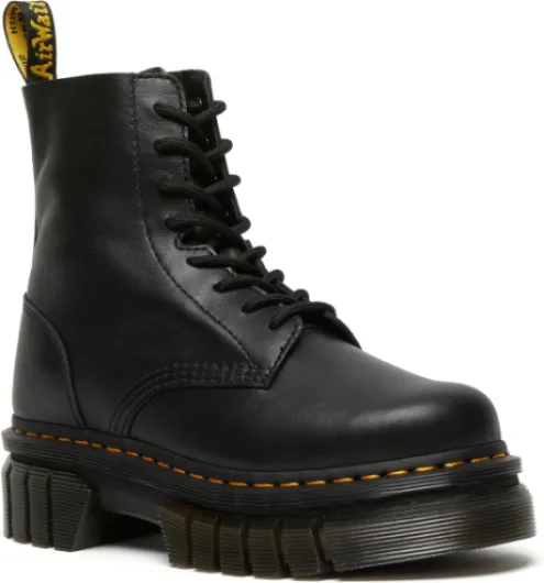 Dr Martens 1460 Worm Wyoming, Boots mixte adulte 41 EU Nappa Lux Noir