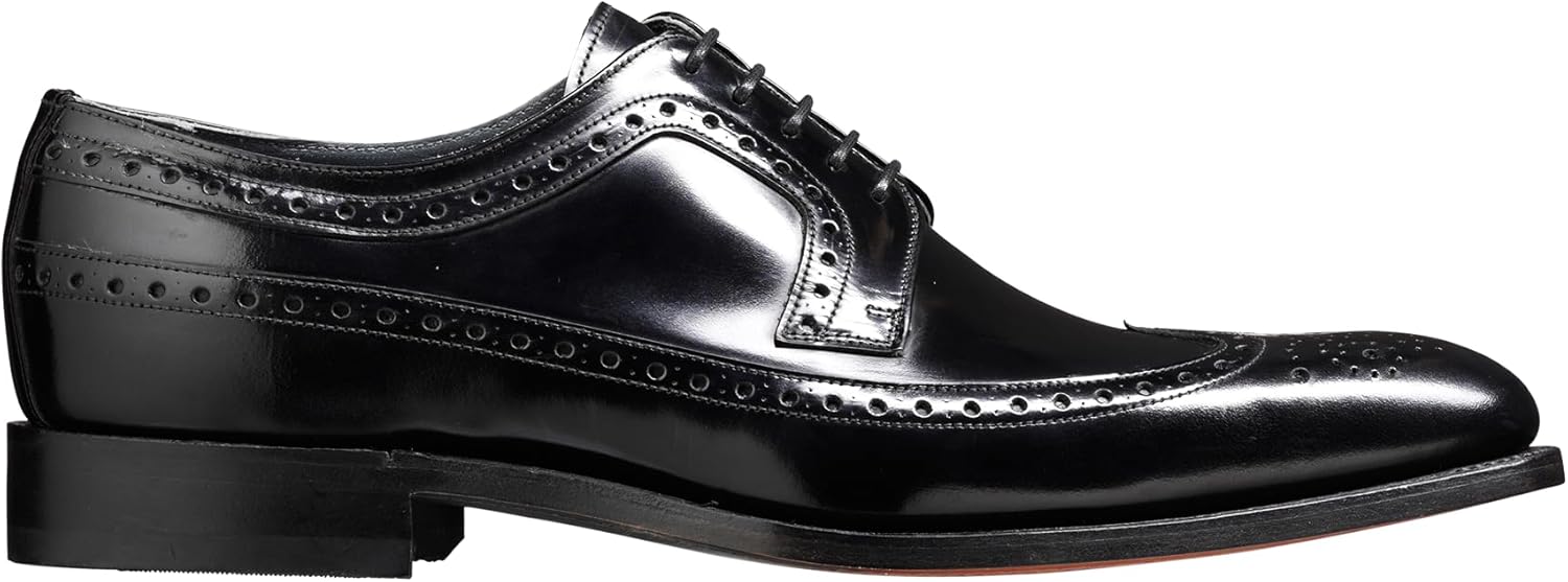 Woodbridge Brogue Oxford Dress Shoes – Chaussures richelieu de luxe pour homme 44.5 EU Noir