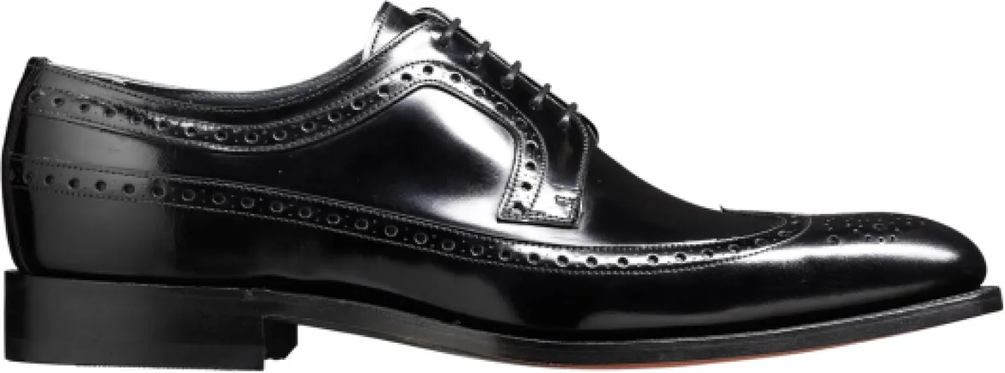 Woodbridge Brogue Oxford Dress Shoes – Chaussures richelieu de luxe pour homme 44.5 EU Noir