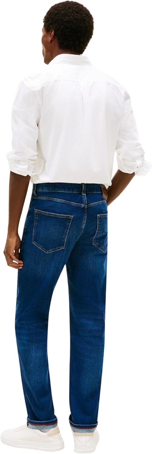 Homme Jean Straight Stretch 32W / 32L Denim (Dark Blue)