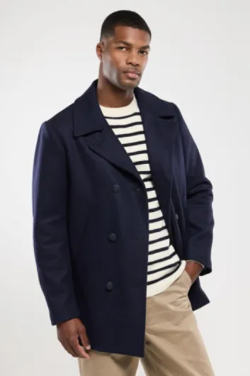 Armor Lux, Caban "Cap Sizun" Homme M Bleu (300 Navire)
