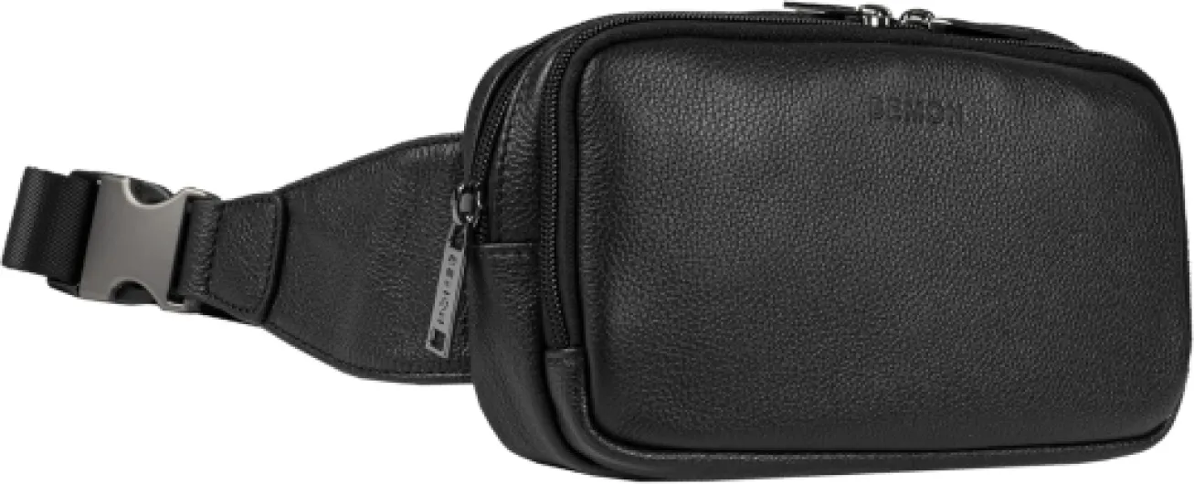 Bemon Banane en Cuir pour Homme Enzo, 20 x 12 x 7 cm