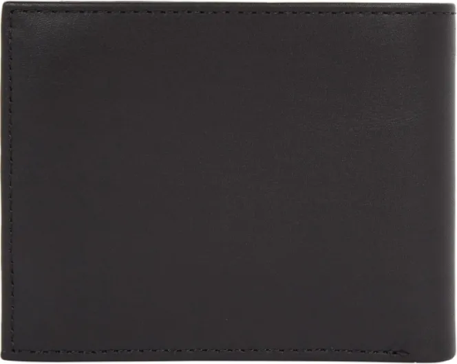 Tommy Hilfiger Portefeuille Homme Eton Trifold avec Porte-Monnaie OS Noir (Black)