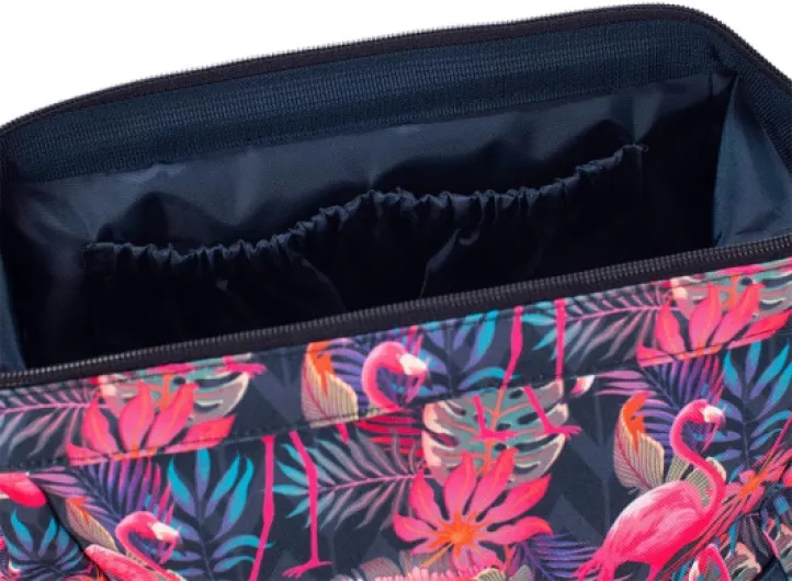 CABAIA - Trousse de Toilette Homme et Femme - Ouverture Grand Angle avec 2 Poches intérieures - Organisateur de Voyage Pratique et Résistant - Vanity avec Un Design Français, Exclusif et Original Fondamenta San Mauro