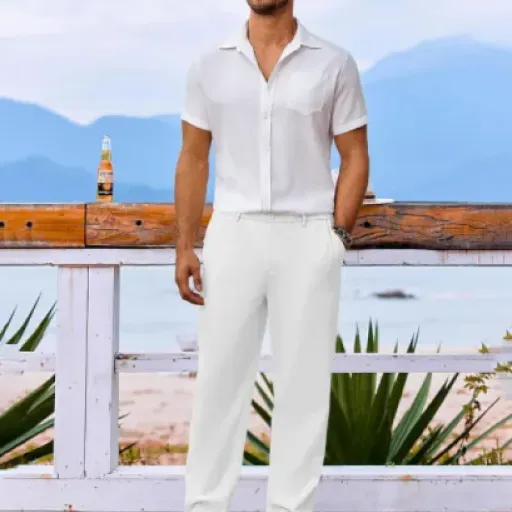 Test COOFANDY Pantalon Homme en Lin Léger : le fut’ d’été qui fait le job sans trop de chichis