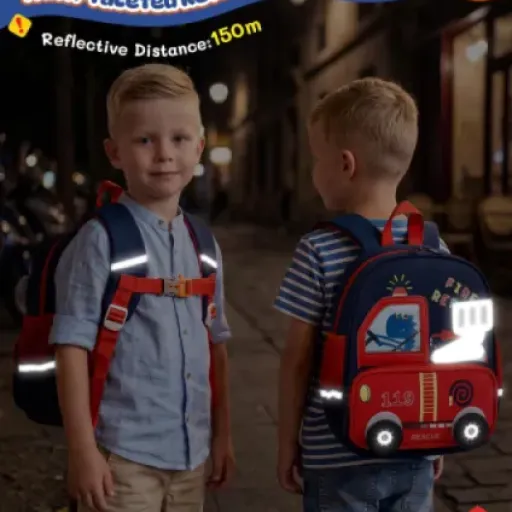 Test PROTAURI Sac à Dos Enfant Pompiers : fun pour la maternelle, mais pas parfait