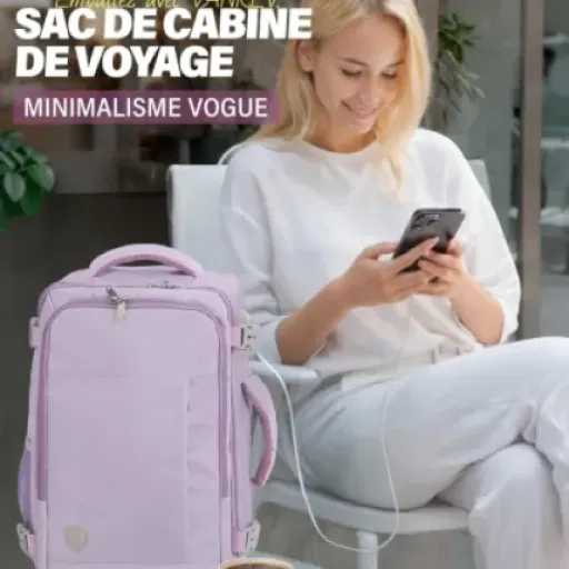 Test VANKEV 40x20x25 : le sac Ryanair qui passe sous le siège sans stress