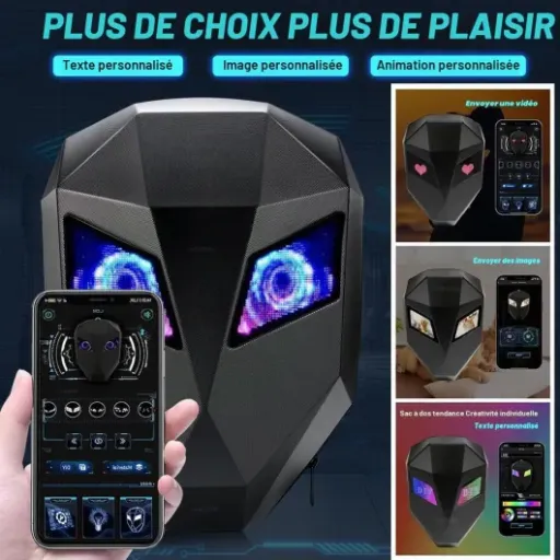 Test MOCOERL Sac à dos moto LED : le sac qui veut autant se faire voir que vous