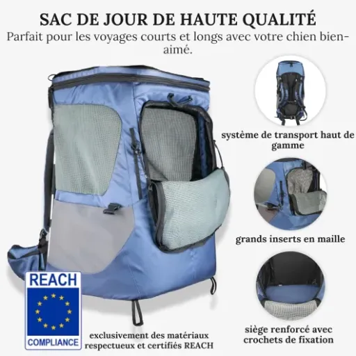 Test Wanderpfote Daypack : le sac à dos chien pensé pour les longues sorties (mais pas parfait)