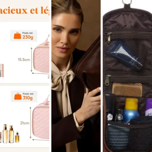 Classement des 10 meilleurs trousses de toilette femme (juin 2026)