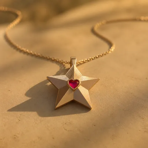 Le pendentif étoile, l’accessoire lumineux qui signe un style contemporain